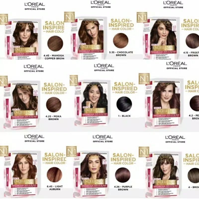 Jual LOREAL SEMIR EXCELLENCE CREME | Shopee Indonesia