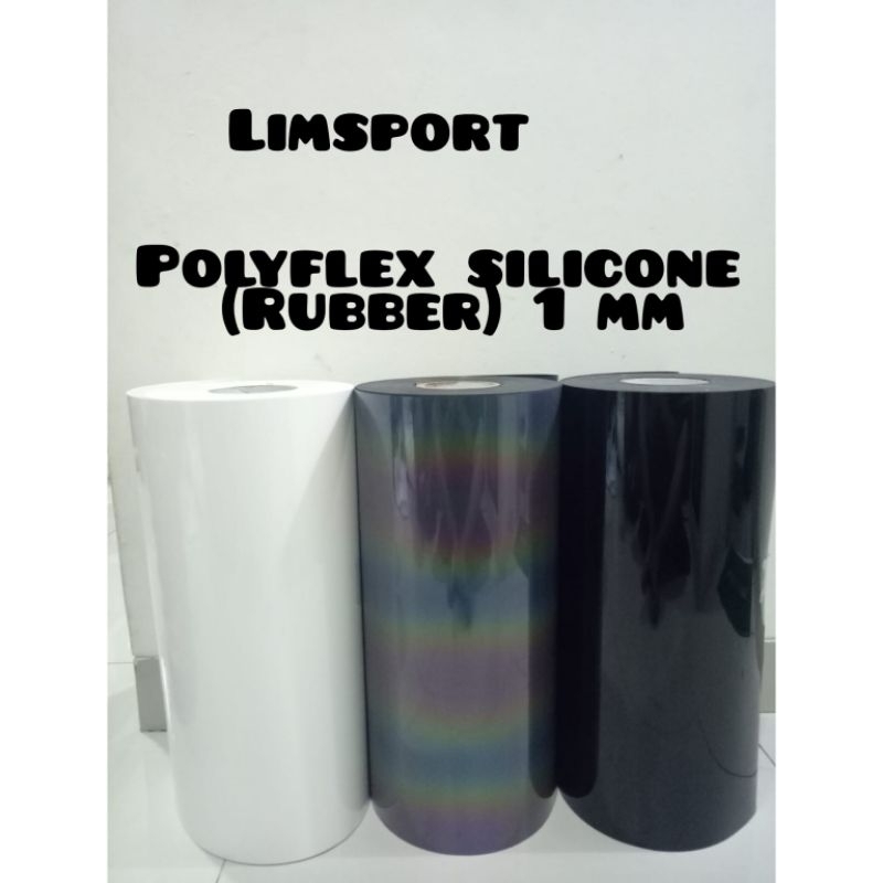 Jual Polyflex Silicone Rubber Tebal 1 MM / silikon polyflex / rubber ...