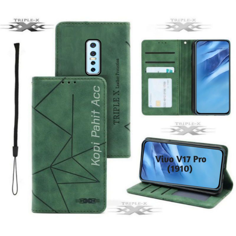 Cadorabo Custodia Libro Con Portafoglio Per Vivo V17 Pro | Pelle PU Con Chiusura Magnetica E Slot | Bruno Cafè - 2