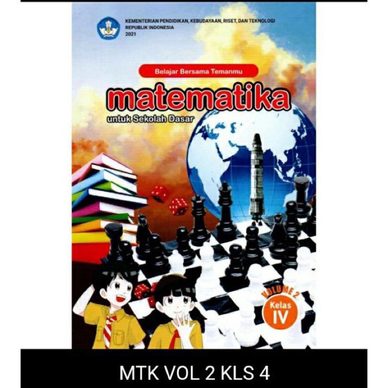 Jual Buku Matematika Volume 1 dan 2 Kls 4 SD/MI Kurikulum Merdeka ...