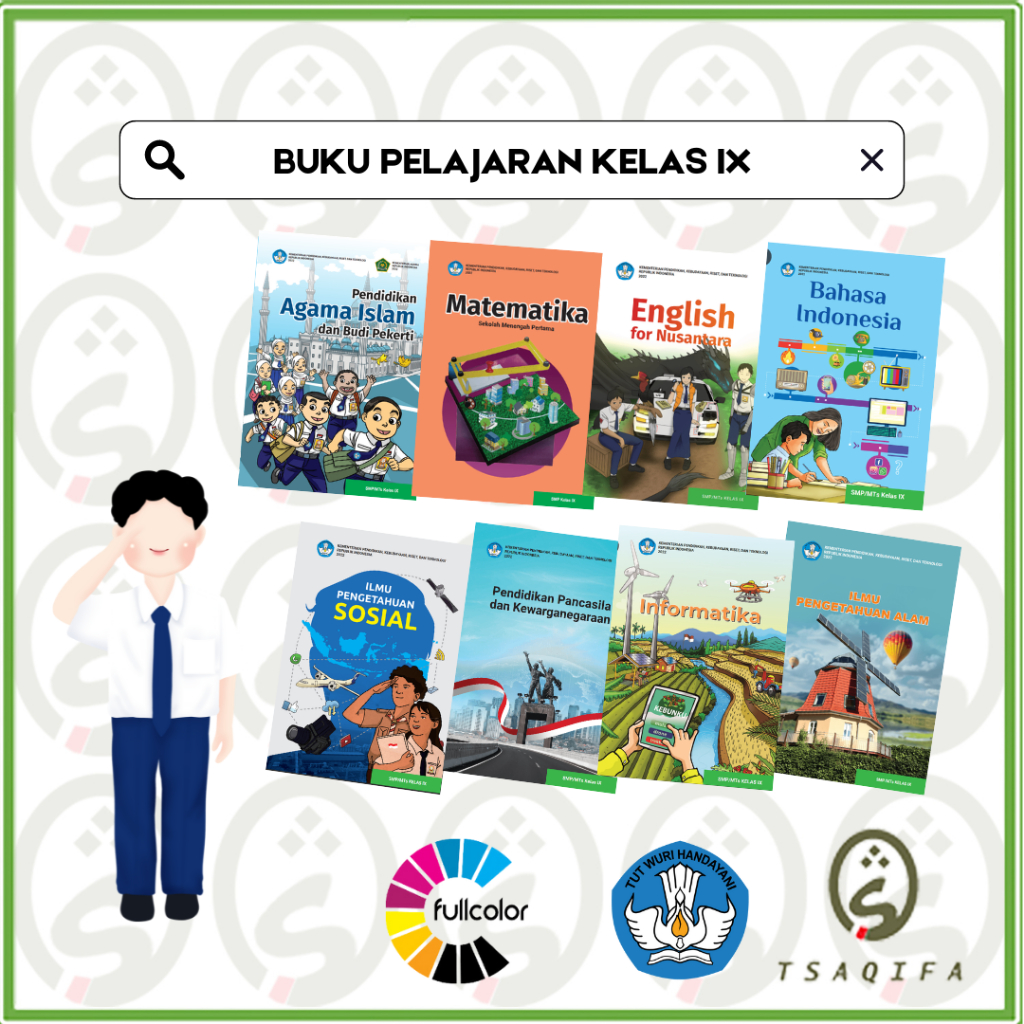 Jual BUKU PAKET KURIKULUM MERDEKA KELAS 9 SMP Buku Siswa Kurmer K 21 ...