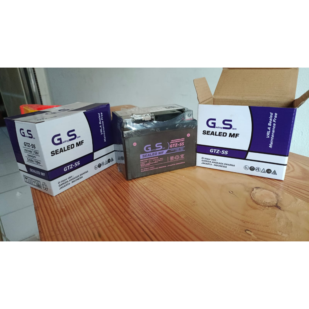 Jual Aki Motor Supra X 125+New Supra +X-F1 ( GTZ5S GS ) Aki Kering