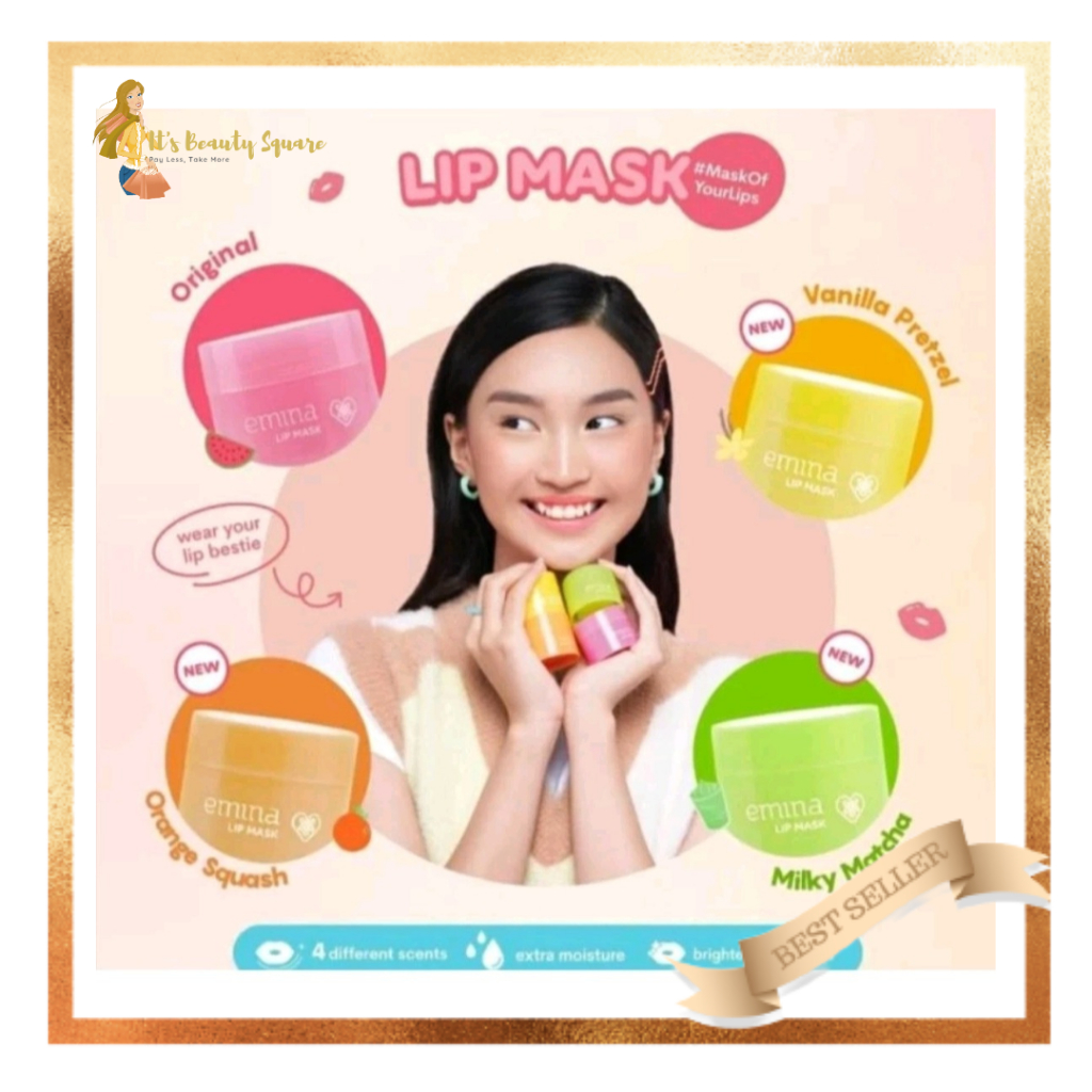 Jual EMINA Lip Mask 9g Shopee Indonesia