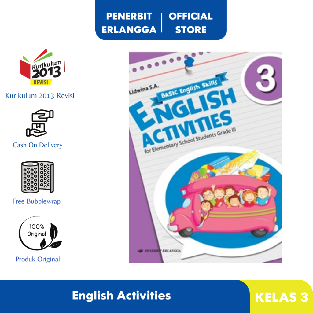 jual-english-activities-for-elementary-school-kelas-3-kurikulum-2013