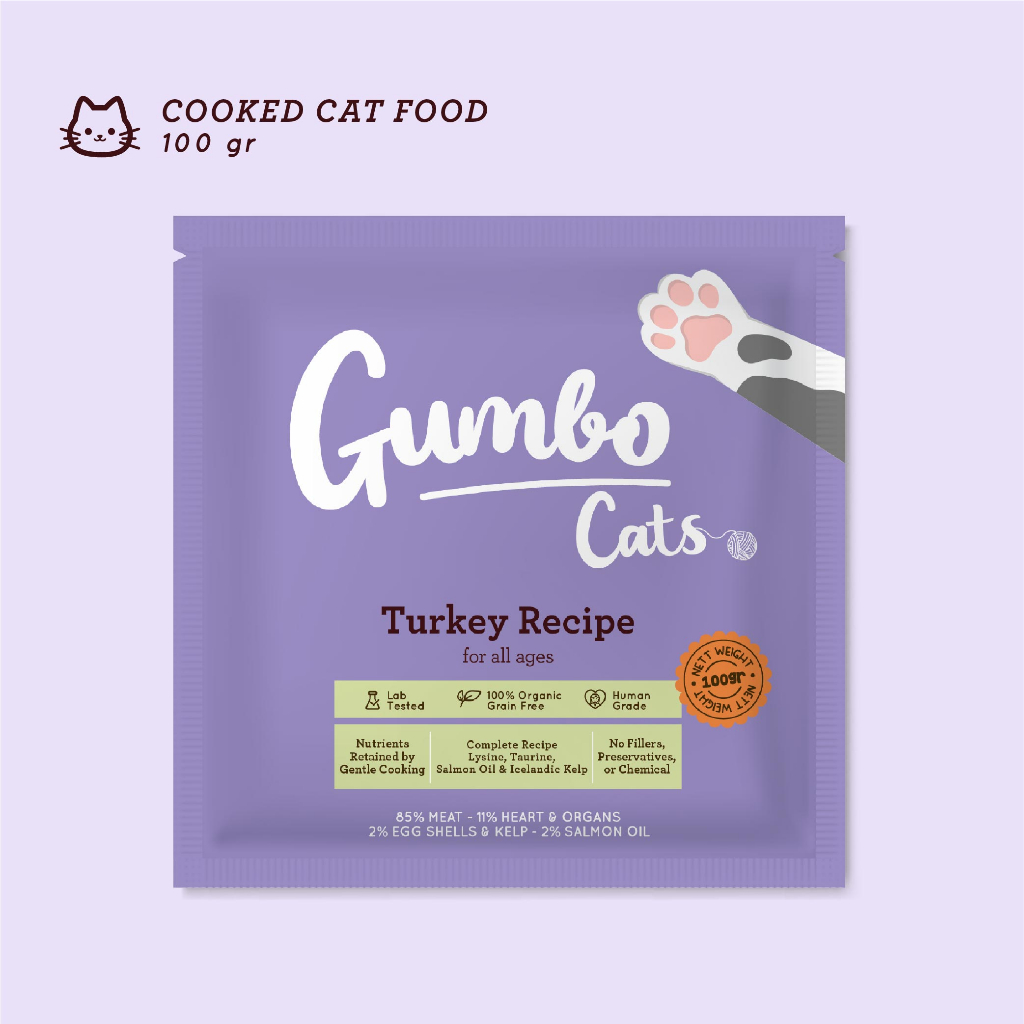 View of Jual GUMBO TURKEY CHIA FRESH COOKED CAT FOOD MAKANAN KUCING ( 100gr ...