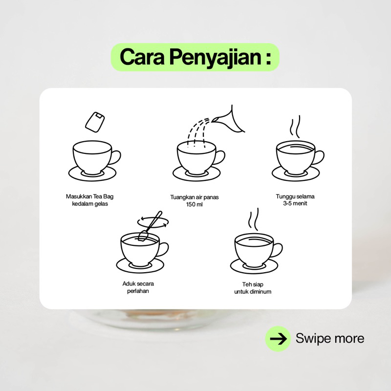 Jual BESM - BeSM Green Tea Isi 20 | Shopee Indonesia