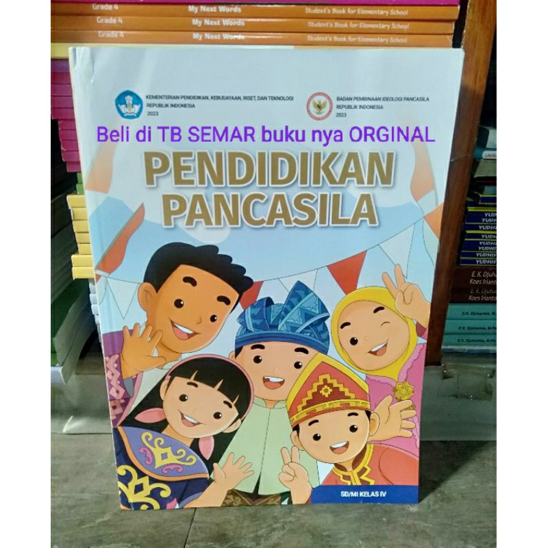 Jual Buku Pendidikan Pancasila Kls 4 Sd Mi Kurikulum Merdeka Penerbit