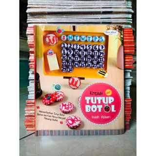 ( PROMO BUKU MURAH ORIGINAL ) BUKU KREASI / KETERAMPILAN / KERAJINAN / KREASI TUTUP BOTOL / MURAH ORIGINAL