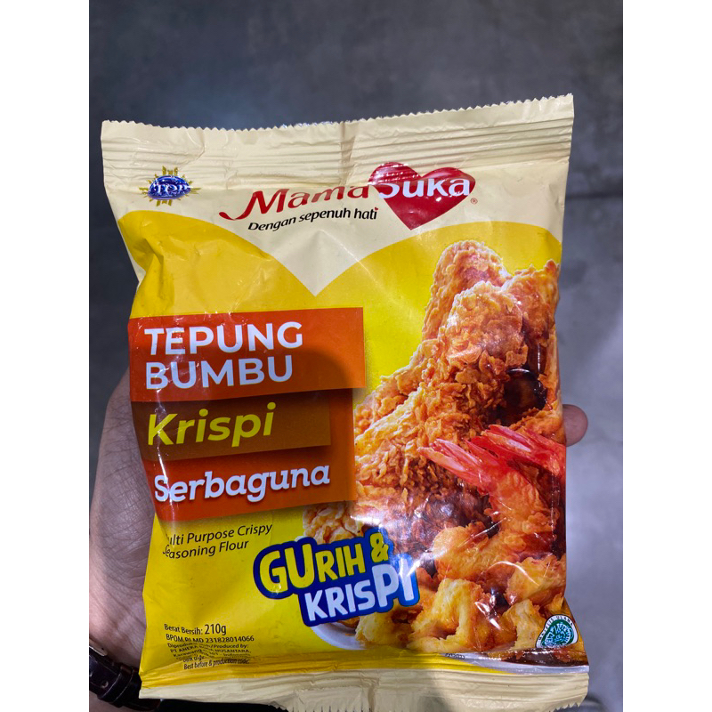 Jual Mamasuka Tepung Krispy 210g Shopee Indonesia