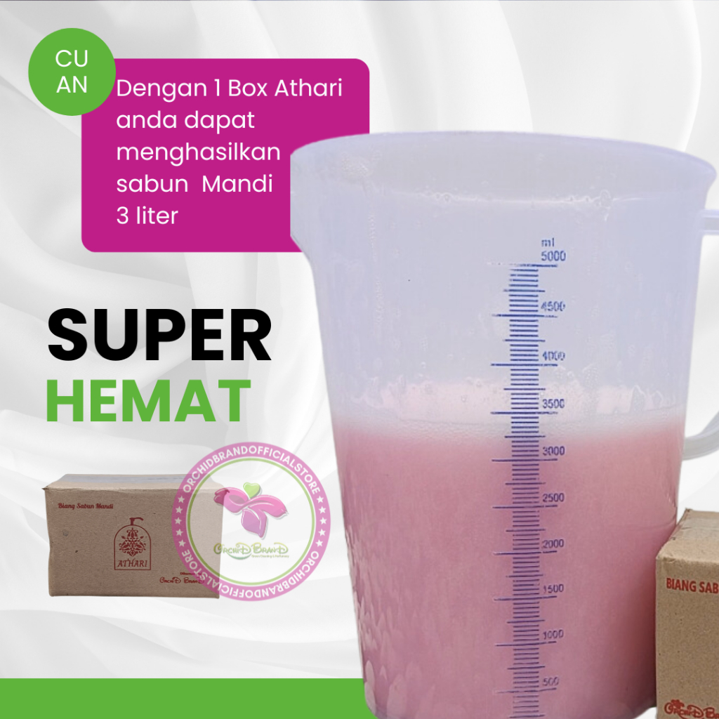 Jual Athari - CLEANIQUE LAB - Biang Sabun Mandi - Hasil Jadi 3 Liter ...