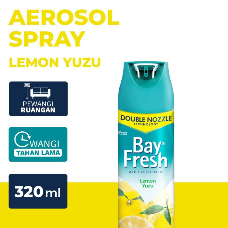 Jual Bay Fresh Aerosol Air Freshener / Pengharum Ruangan 320 ml ...