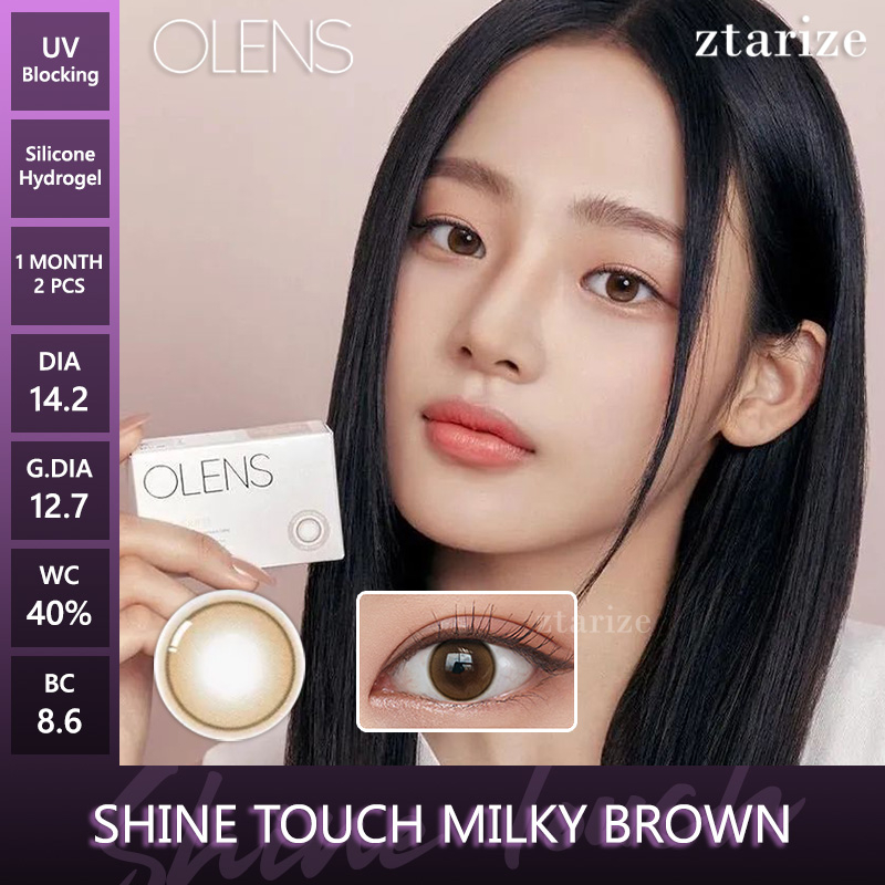 Jual ztarize - Ready Stock - OLENS 🇰🇷 Shine Touch Milky Brown 1 Month ...