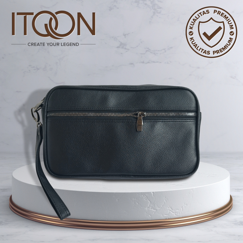 Jual CLUTCH ITQON Sliring Plain Clutch Bag , hand bag , clutch bag