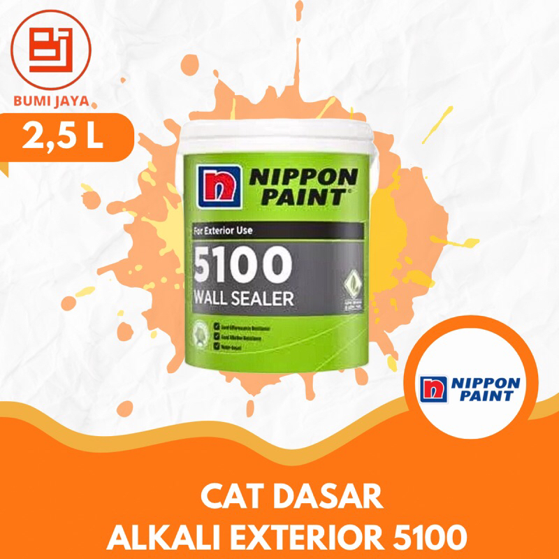 Jual Cat Alkali Exterior Nippon Paint Wall Sealer Ltr Shopee Indonesia