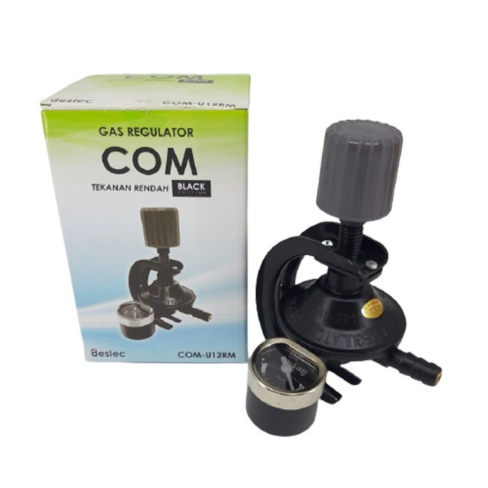 Jual REGULATOR GAS DESTEC METERAN JEPIT PUTAR COM 201M Shopee Indonesia