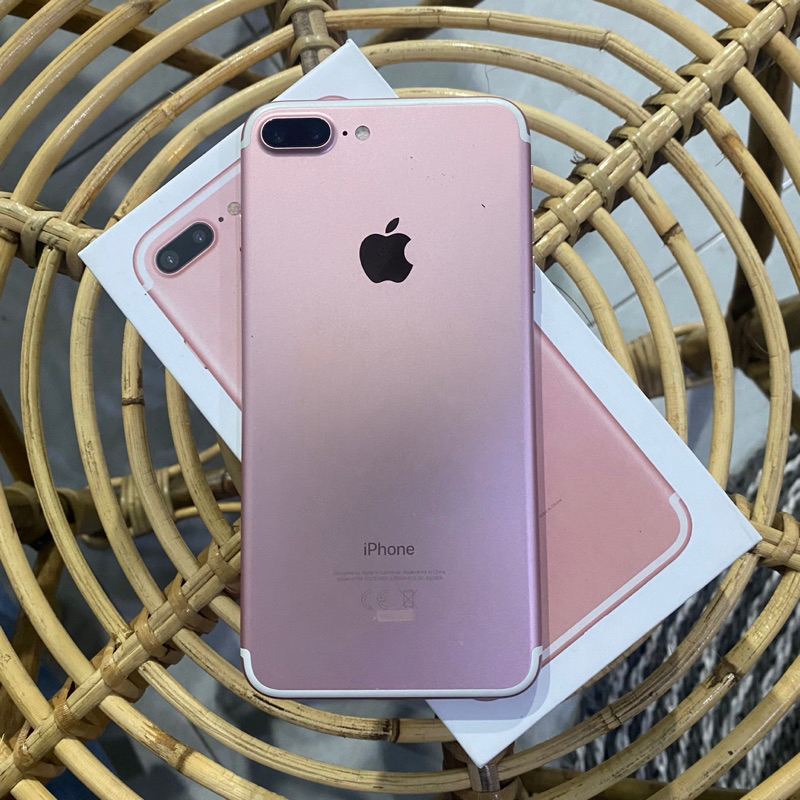 Jual Iphone 7+ Rose Gold 32GB Ex Ibox | Shopee Indonesia
