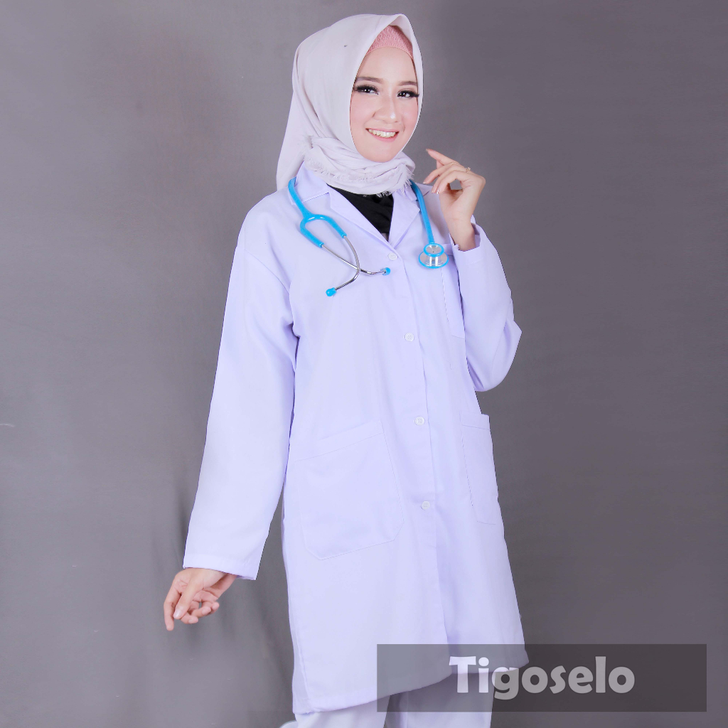 Jual Jas Laboratorium Baju Jas Analis Lengan Pendek Jas Seragam Lab