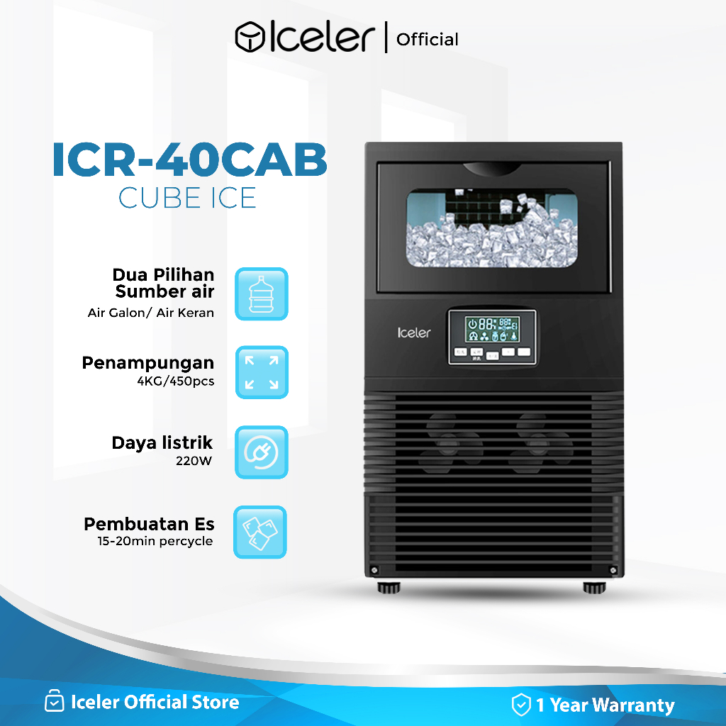 Jual Iceler Mesin Pembuat Es Batu 40kg Perhari Iceler Ice Cube Maker   Id 11134207 7r98q Lloopxfpsm1844