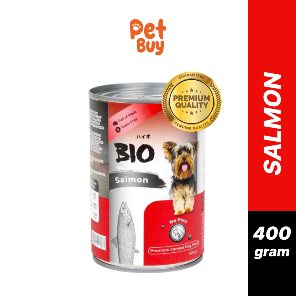 Jual Bio Dog Premium Can Kaleng Salmon 400 gr Shopee Indonesia