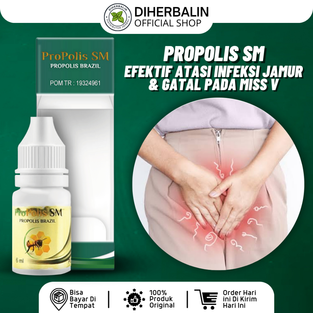 Jual Propolis Sm Obat Gatal Vagina Lecet Bengkak Perih Infeksi Jamur Kemaluan Wanita Gatel 2182