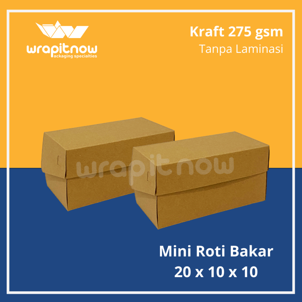 Jual Dus Kraft Box Brownies Bronis Pastry Donat Risoles Pastel Zupa ...