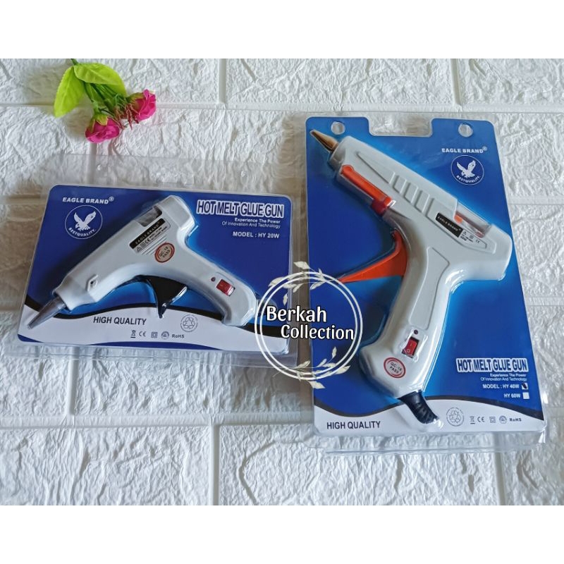 Jual Alat Tembak Lem Lilin Glue Gun Eagle Brand Kecil Besar Satuan