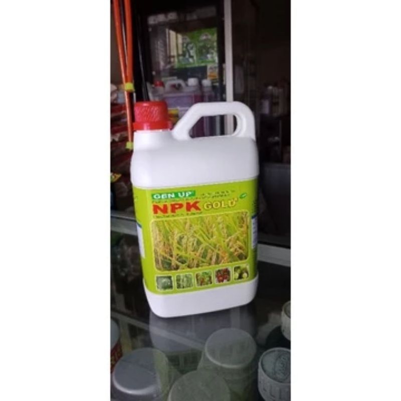 Jual pupuk NPK gold cair 2 liter | Shopee Indonesia