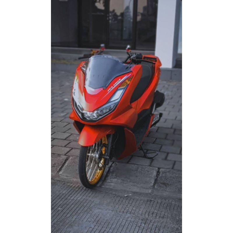 Jual Visor Windshield HONDA PCX 160 Ceper 3MM Free Bublewrap Kardus ...
