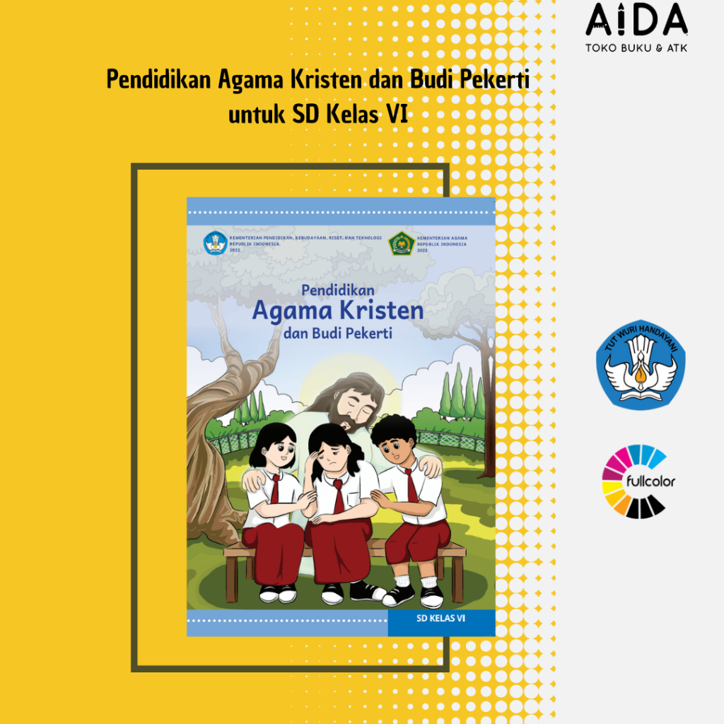 Jual Buku Pendidikan Kurikulum Merdeka SD Agama Kristen Kelas 6 ...