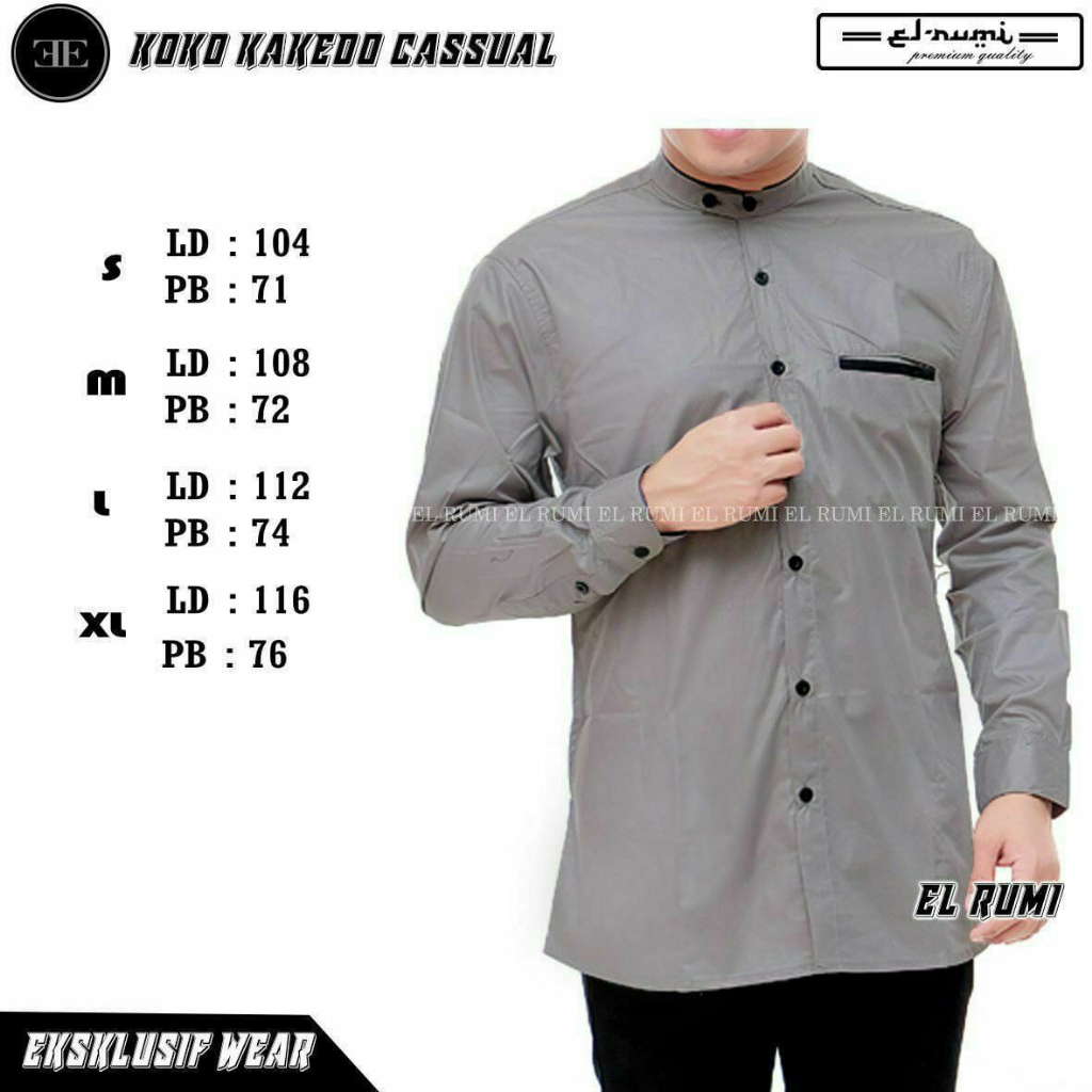 Jual Baju Koko Muslim Pria Terbaru Baju koko motif Kakedo Termurah ...