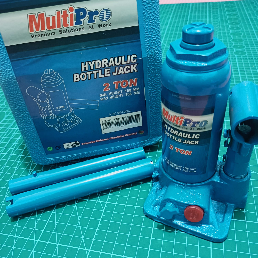 Jual Multipro Dongkrak Mobil 2 Ton Botol Hidrolik Jack Stand Hydraulic