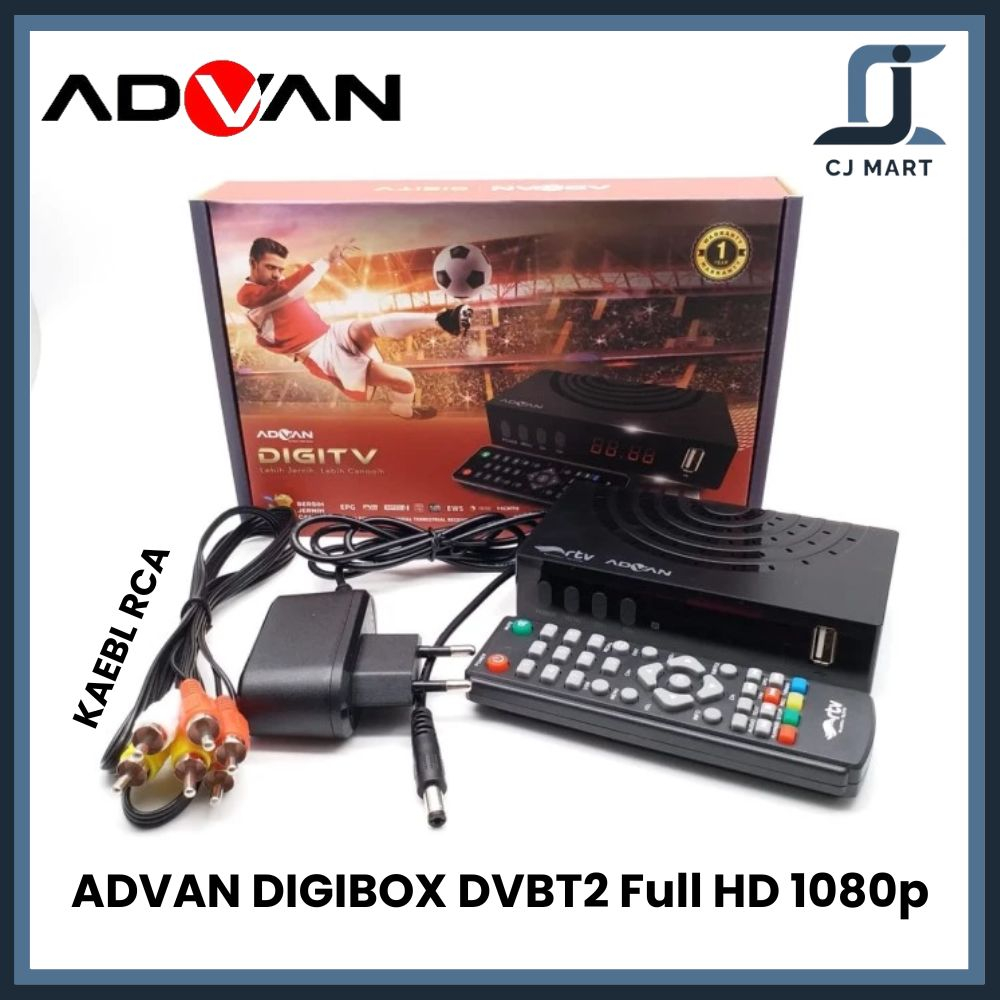 Jual ADVAN DIGIBOX STB DV3T2 Set Top Box Tv digital Youtube 1080p ...