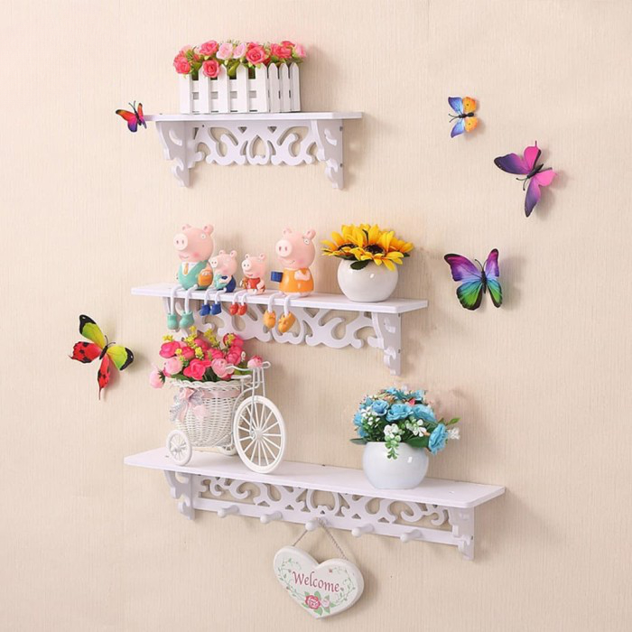 Jual DTG Rak Gantung Ambalan Dinding Minimalis Router Wifi Remote Music ...