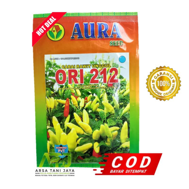 Jual Benih Cabe Rawit Unggul Ori Gram Aura Seed Shopee Indonesia