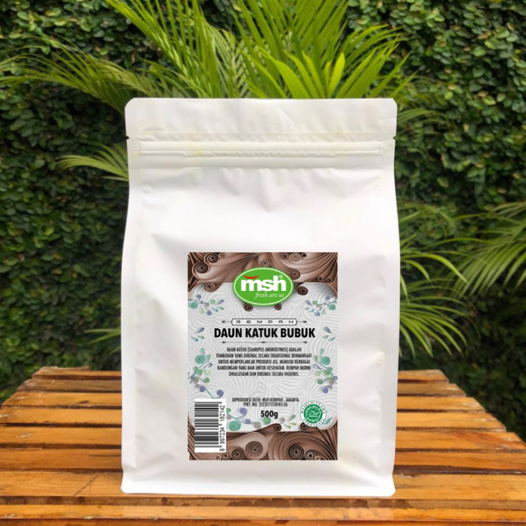Jual MSH Daun Katuk Bubuk 500g | Shopee Indonesia