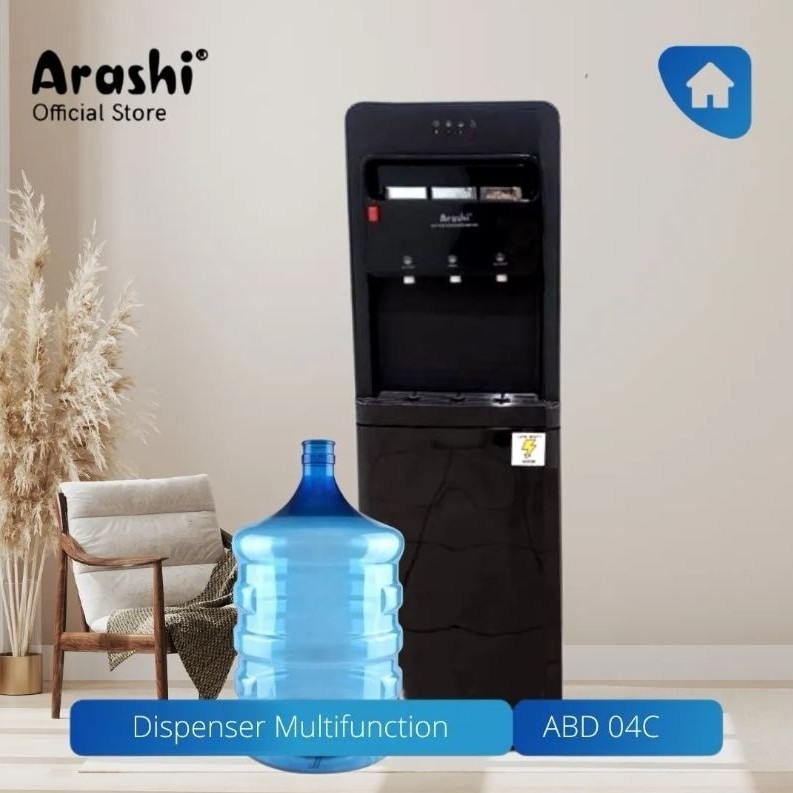 Jual Dispenser Arashi Abd C Abd C Abd C Black Galon Bawah Kran Kran Shopee Indonesia