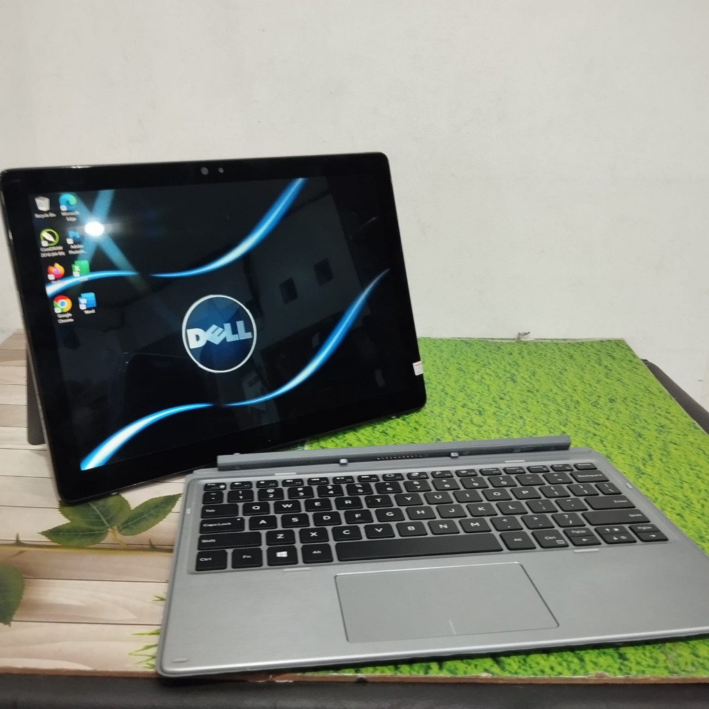 Jual Laptop 2in1 Tablet Dell Latitude 7200 i5 gen 8 RAM 8GB SSD