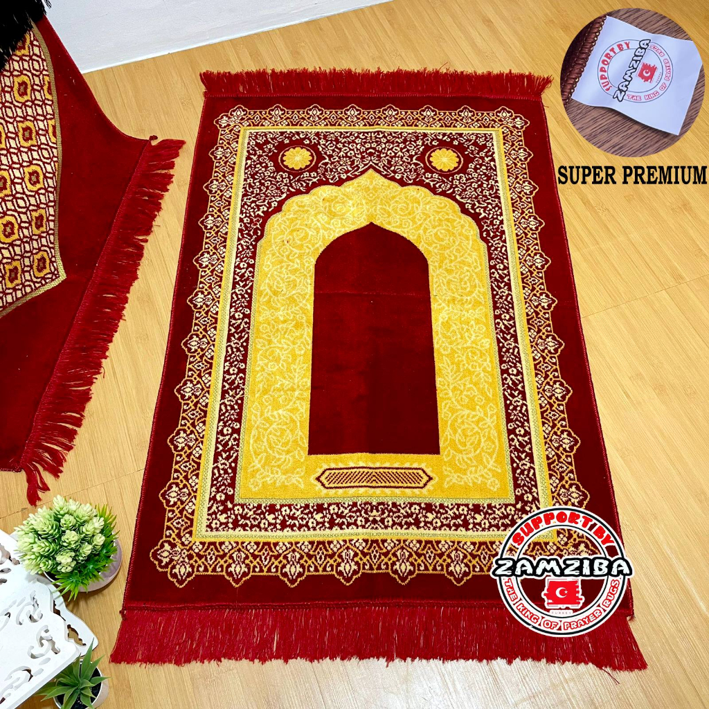 Jual Sajadah Dewasa Sajadah Turki Premium Beludru Super Tebal Dan Halus ...