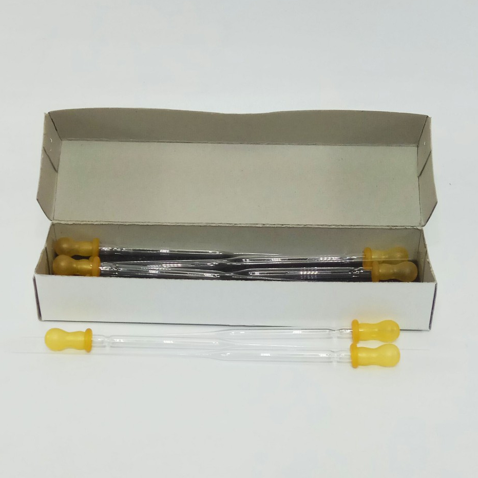 Jual PIPET TETES Panjang 230mm. PIPET PASTEUR. c/w Bulb.pkg/10 NORMAX