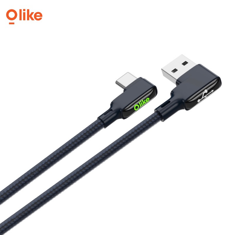 Jual OLIKE kabel Data Gaming D501C USB Type-C 3A Braided Nylon ...