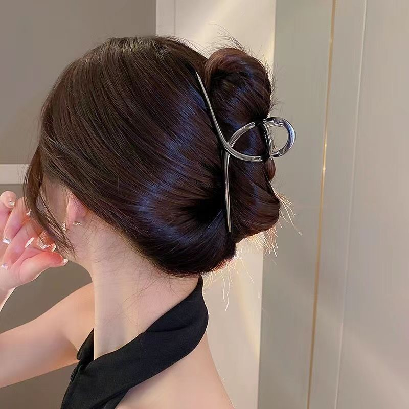 Jual Jepit Rambut Korea Bahan Alloy 13cm Bentuk Simpul Jepitan Rambut ...