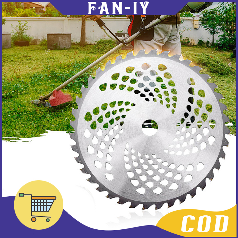 Jual 255mm 40T Pisau Mesin Potong Rumput Bahan Baja / Brush Cutter ...