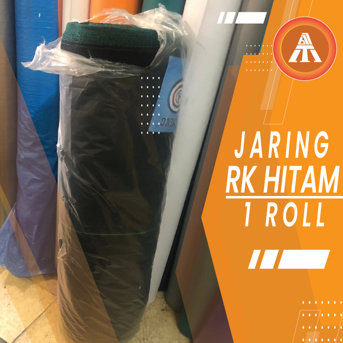 Jual Jaring RK/WARING HITAM 3 RANKAP ROLLAN UKURAN 100X1,20 BERKUALITAS ...