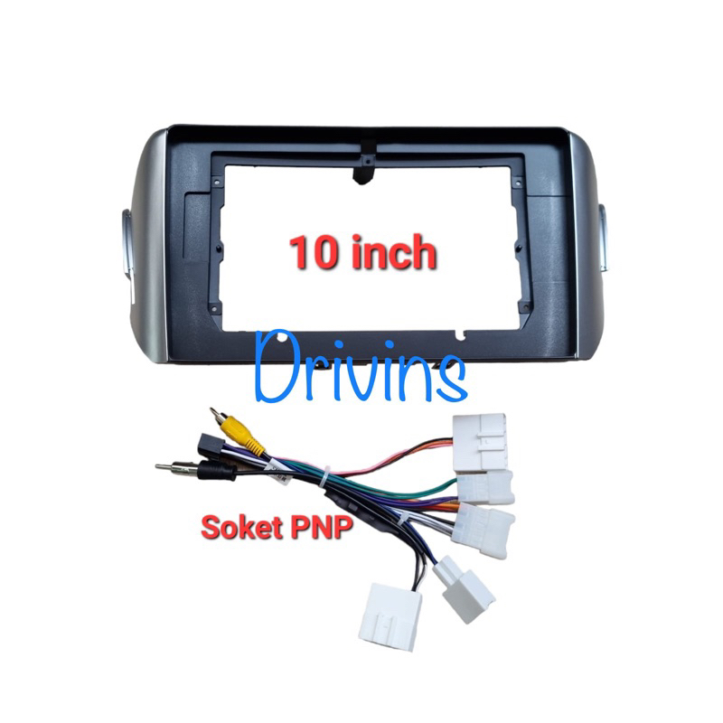 Jual FRAME HEAD UNIT DOUBLE DIN ANDROID INNOVA REBORN 9” INCH DAN 10 ...