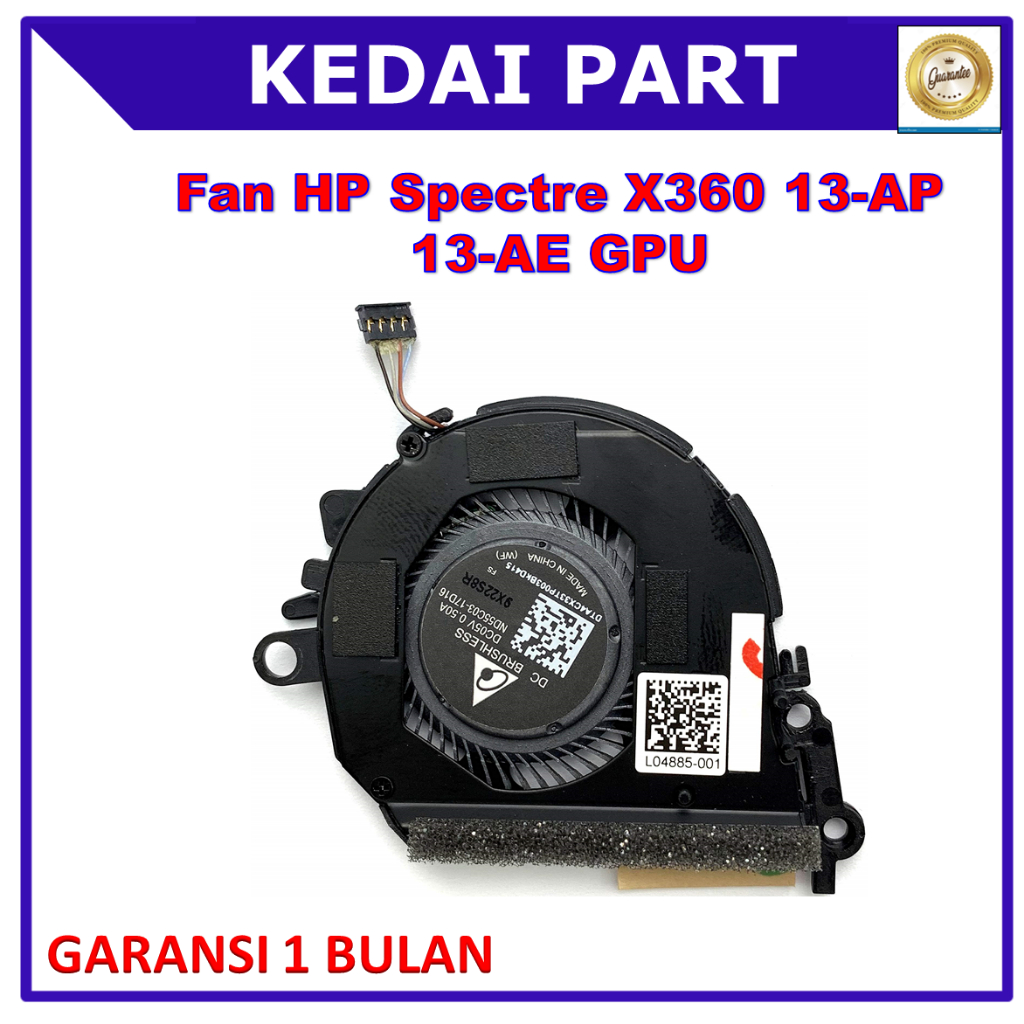 Ventilateurs CPU & GPU Pour HP Spectre X360 13-ap – Références L48215-001 / L41203-001, Neufs