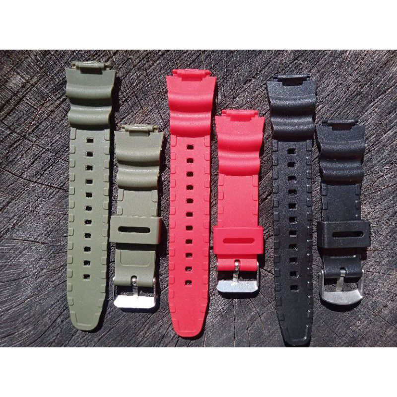 Jual Strap Tali Jam Casio Ae W H Rubber Strap Original Free Pen Springbar Shopee Indonesia