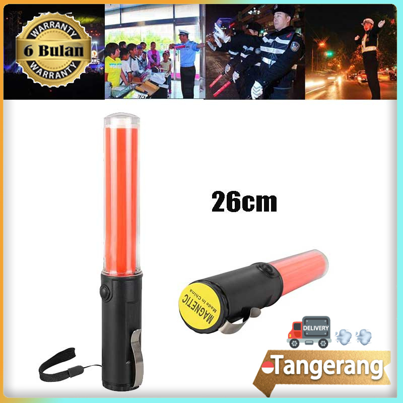 Jual Stik Lalin 26cm Tongkat Lampu Lalin Baton Lalu Lintas