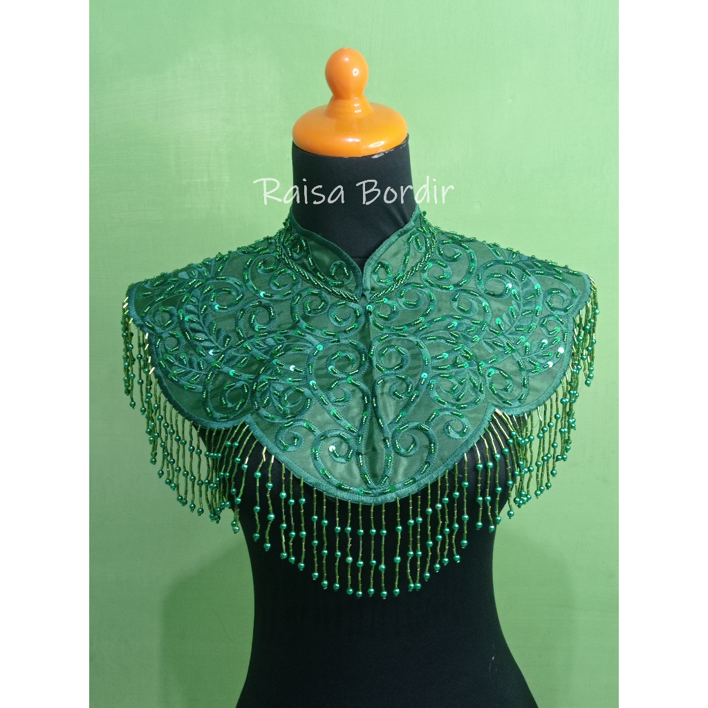 Jual Renda Bordir Dada Teratai Full Payet Baju Tari | Shopee Indonesia