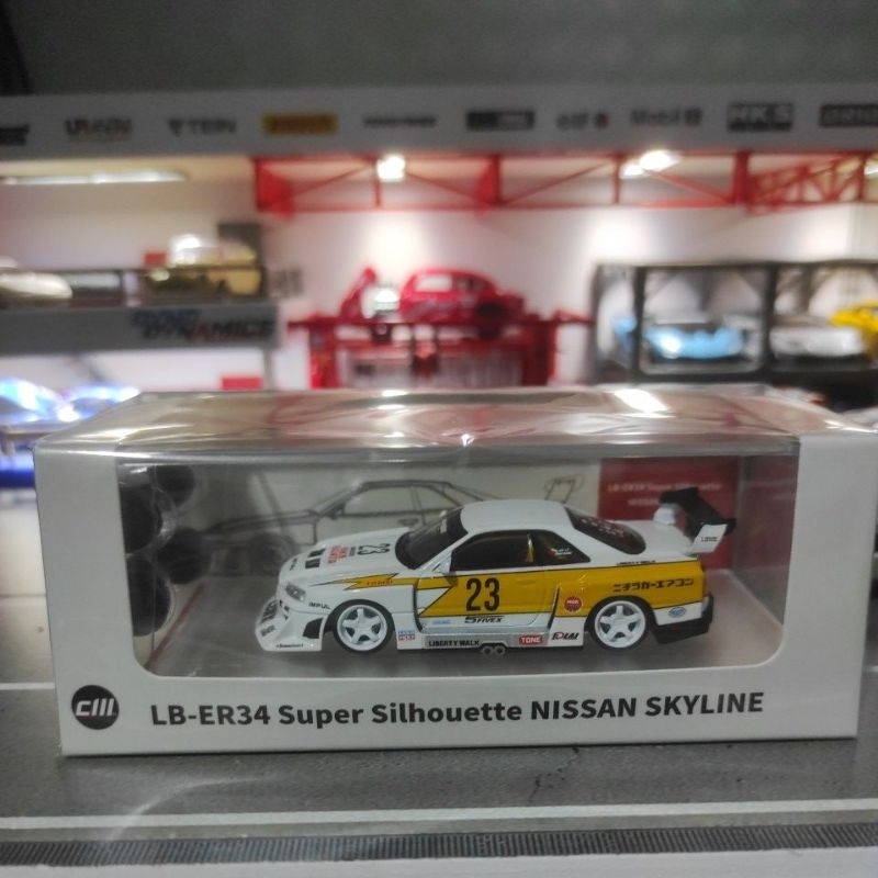 Jual cm model nissan skyline r34 lbwk | Shopee Indonesia