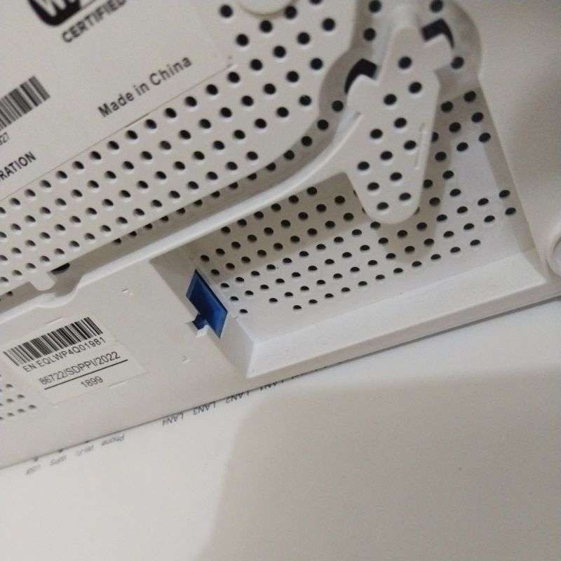Jual IFORTE MODEM ZTE MODEL:ZXHN f679l UNIT NORMAL MULUS WARNA BIRU ...